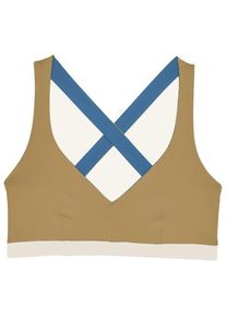 Mymarini Sport Bra Bikini-Top Damen (Gr L |weiß)