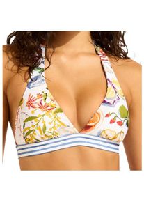 Seafolly Riviera Coast Reversible Multifit Tri Bikini-Top Damen (Gr 42 |orange)