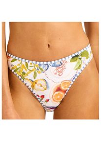 Seafolly Riviera Coast High Leg Pant Bikini-Bottom Damen (Gr 38 |orange)
