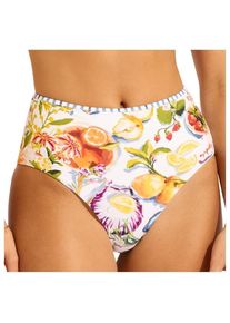 Bikini Bottom Seafolly Coastline High Waisted Pant Damen (Gr 36 |orange)