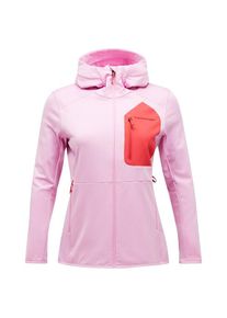 Fleecejacke Peak Performance Utility Light Zip Hood Damen (Gr XL |rosa)