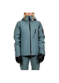 The Mountain Studio 2L Stretch Insulated Jacket Skijacke Damen (Gr S |türkis |wasserdicht)