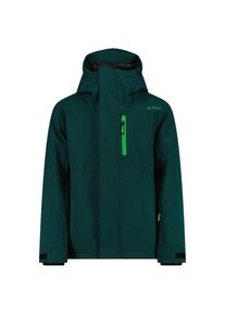 CMP Jacket Fix Hood Skijacke Kinder (Gr 104 |gr&uuml;n |wasserdicht)