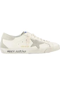 Golden Goose Deluxe Brand Golden Goose Low-Top Sneaker - sneakers white met grijs - Gr. 41 (EU) - in Wei&szlig; - f&uuml;r Damen