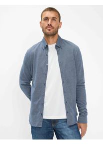 Brax Herren Hemd Style DANIEL universe, Blau, Gr. XXL