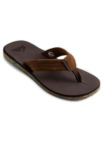 Quiksilver Carver Suede Recycled Sandalen Herren (Gr 41 |braun)