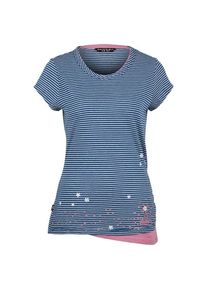 Chillaz Fancy Little Dot Bergfreunde T-Shirt Damen (Gr 34 |blau)