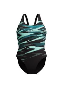 Speedo Hyperboom Placement Muscleback Badeanzug Women (Gr 34 |schwarz)