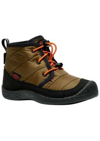 Keen Youth Howser II Chukka WP Winterschuhe Kinder (Gr&ouml;&szlig;e 34 |schwarz/braun |wasserdicht)