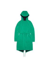 Regenjacke RAINS String W Parka W3 Damen (Gr XS |t&uuml;rkis |wasserdicht)