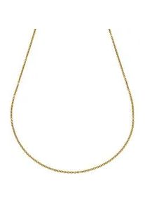 Collierkettchen Vivance "Edelstahl vergoldet Ankerkette 2mm breit", gelb, Halsketten, Damen, 45cm, Edelstahl, L: 45 B: 2mm, gl&auml;nzend, B:2mm