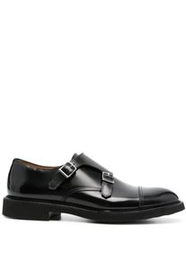 Doucals Doucal's Loafer - Double Buckle Black Shoes - Gr. 43 (EU) - in Schwarz - für Damen