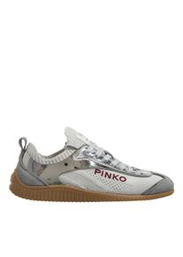 Pinko Low-Top Sneaker - Reby 03 - Gr. 38 (EU) - in Silber - f&uuml;r Damen