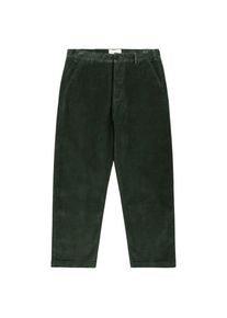 KnowledgeCotton Apparel Flint Wide 14 Wales Corduroy Chino Freizeithose Men (Gr 32 - Length: 32'' |oliv)