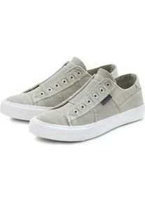 Sneaker ELBSAND "Halbschuh, Slipper, Freizeitschuh, Stoffschuhe, Textilschuhe", Damen, Gr. 40, grau, Obermaterial: 100% Textilmaterial. Decksohle: 100% Textilmaterial. Futter: 100% Textilmaterial. Laufsohle: 100% Synthetik, unifarben, Schuhe Sneaker, aus Textil zum Reinschl&uuml;pfen mit elastischem Einsatz