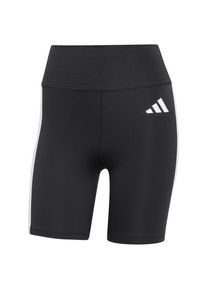 Adidas Optime Essentials 3 Stripes Shorts Shorts Damen (Gr XS - Length: 7'' |schwarz)