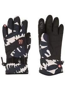 Roxy Jetty Gloves Handschuhe Kinder (Gr M |schwarz/grau |wasserdicht)