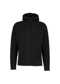 Stoic MerinoPile RissnaSt II Zip Hoody Merinohoodie Herren (Gr M |schwarz)