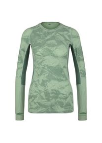 Stoic MerinoMesh150 SadjemSt. L/S Merinoshirt Women (Gr&ouml;&szlig;e XL |gr&uuml;n)