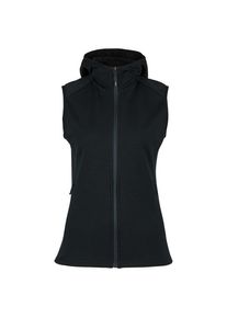 Stoic MerinoFleece335 KuolpaSt II Vest with Hood Merinoweste Damen (Gr XXL |schwarz)