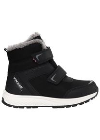 Viking Equip Warm Waterproof 2V Winterschuhe Kinder (Gr 30 |schwarz |wasserdicht)