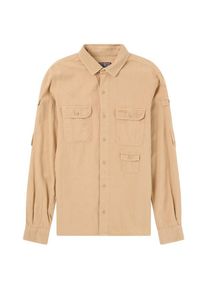 Amundsen Sports Travellers Linen Shirt Hemd Herren (Gr XXL |beige)