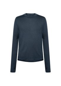 Merinoshirt KnowledgeCotton Apparel Cleaver Wool 175 Single L/S Herren (Gr XXL |total eclipse)