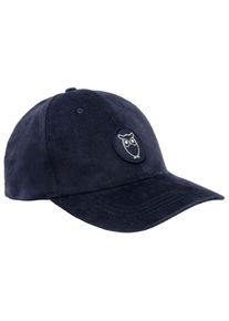 KnowledgeCotton Apparel 14 Wales Corduroy Cap Cap Alltag (Gr One Size |blau)