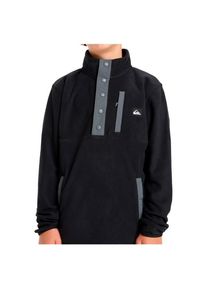 Quiksilver No Destination Half Snap Fleecepullover Kinder (Gr XS - 8 Years |schwarz)