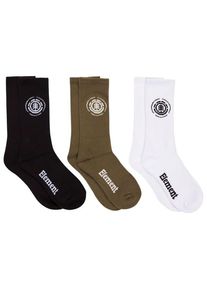 Element Icon Socks 3-Pack Multifunktionssocken Herren (Gr 40-46 |weiß)