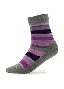 Wandersocken Stoic Merino Trekking Crew Socks Stripes Kinder (Gr 27-30 |blau)