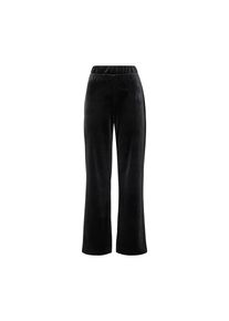 Tchibo - Samt-Palazzohose - Damen - Gr. M - schwarz