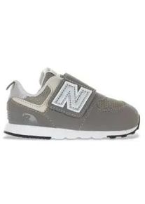 New Balance Unisex f&uuml;r Kinder. NW574V1 Turnschuhe 574 New-b grau (23), Wohnung, Klettverschluss, L&auml;ssig, Kinderbekleidung
