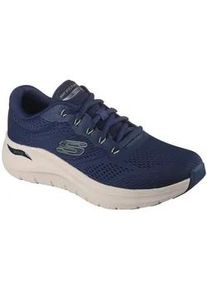 Sneaker Skechers "ARCH FIT 2.0", Herren, Gr. 45, blau (navy), Textil, Schuhe Sneaker, Trainingsschuh, Schn&uuml;rschuh mit komfortabler Innensohle