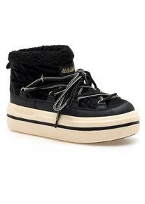 Napapijri Mid Boot Glacier Winterschuhe Damen (Gr 9 |schwarz/beige)