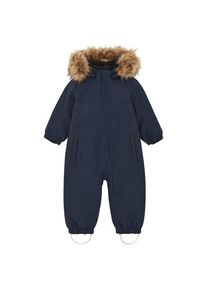 Color Kids Baby's Coverall with fake Fur Overall Kinder (Größe 86 |blau |wasserdicht)
