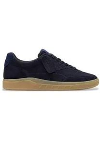 Clarks f&uuml;r Herren. 26183362 CraftRally Lederschuhe navy (42.5), Wohnung, Schn&uuml;rsenkel, L&auml;ssig, Marine