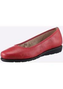 Ballerina Classic Basics, Damen, Gr. 40, lila (erdbeere), Glattleder, Basic, Schuhe Ballerina