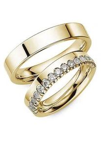 Phoenix Trauring PH&Ouml;NIX "Schmuck Geschenk Partnerring Ehering Goldring" Gr. 57, gelbgoldfarben, Fingerringe, Damen, 57, ohne Zirkonia, Gelbgold 333, 4mm, Trauring, Made in Germany - wahlweise mit oder ohne Zirkonia