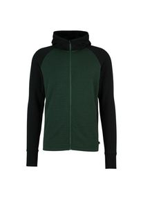 Stoic MerinoFleece260 FlenSt. Zip Hoody Merinohoodie Men (Gr XXL |grün/schwarz)