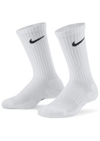 Multifunktionssocken Nike Everyday Cushioned Crew Socks 3-Pack Kinder (Gr S |grau)