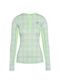 KARI TRAA Rose L/S Merinounterw&auml;sche Women (Gr L |gr&uuml;n)