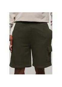 Superdry f&uuml;r Herren. M7110425A Cargo-Shorts mit gr&uuml;nen Kontrastn&auml;hten (L), L&auml;ssig, Baumwolle