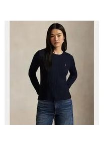 Polo Ralph Lauren f&uuml;r Damen. 211971869008 Julianna Pullover navy (S), L&auml;ssig, Baumwolle, Marine