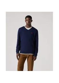Levi's Levi's f&uuml;r Herren. A8618-0004 Hausmarke marineblau Pullover (XL), L&auml;ssig, Wolle, Langarm