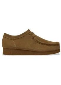 Clarks f&uuml;r Herren. 26172821 Wallabeeevo braune Lederschuhe (45), Wohnung, Wildleder, Schn&uuml;rsenkel, L&auml;ssig, Klassisch