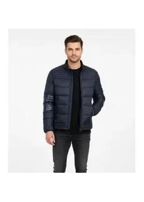 BOSS f&uuml;r Herren. 50543624 Owandmantel blau (52), L&auml;ssig, Polyamid