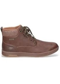 Skechers f&uuml;r Herren. 210945 Stiefelette Cavell braun (45), Wohnung, Schn&uuml;rsenkel, L&auml;ssig
