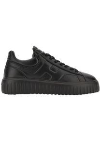 Hogan Low-Top Sneaker - Monochromatic Low-Top Sneakers With Ridged Rubber - Gr. 45_5 - in Schwarz - f&uuml;r Damen
