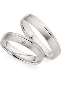 Phoenix Trauring PH&Ouml;NIX "Schmuck Geschenk Silber 925 Trauring Ehering LIEBE versch. Varianten" Gr. 66, silber (silberfarben), Fingerringe, Damen, 66, ohne Brillant, Silber 925 (Sterlingsilber), 4mm, Trauring, Made in Germany - wahlweise mit oder ohne Brillant